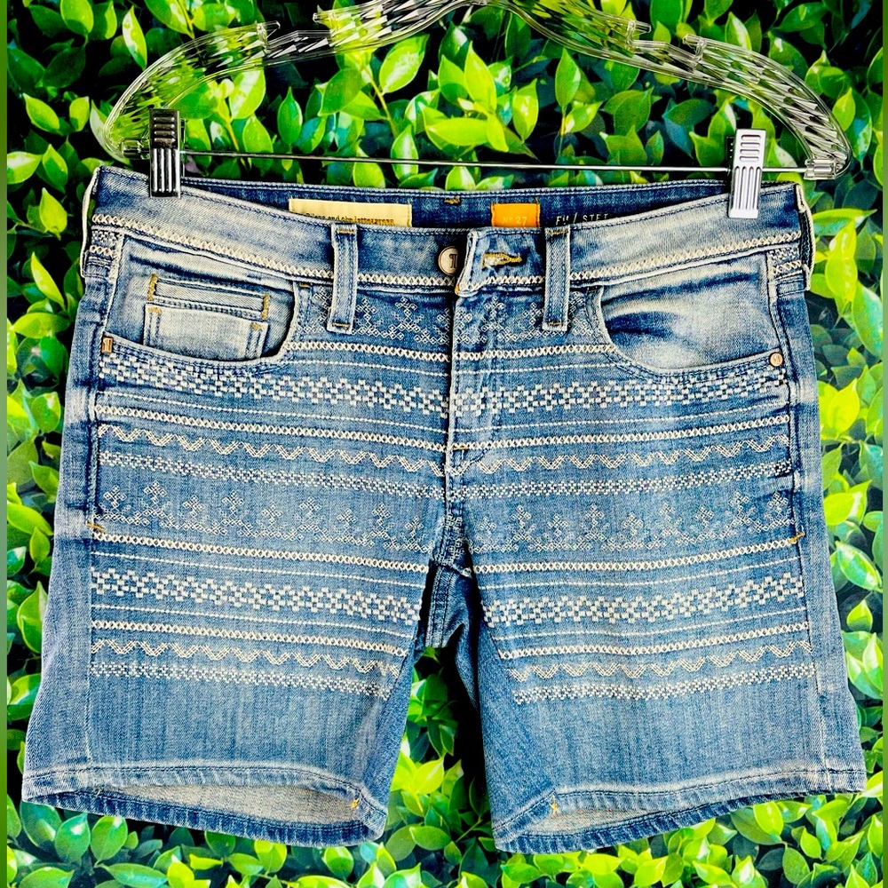 Women’s Pilcro And The Letter Press Stitch Pattern Shorts